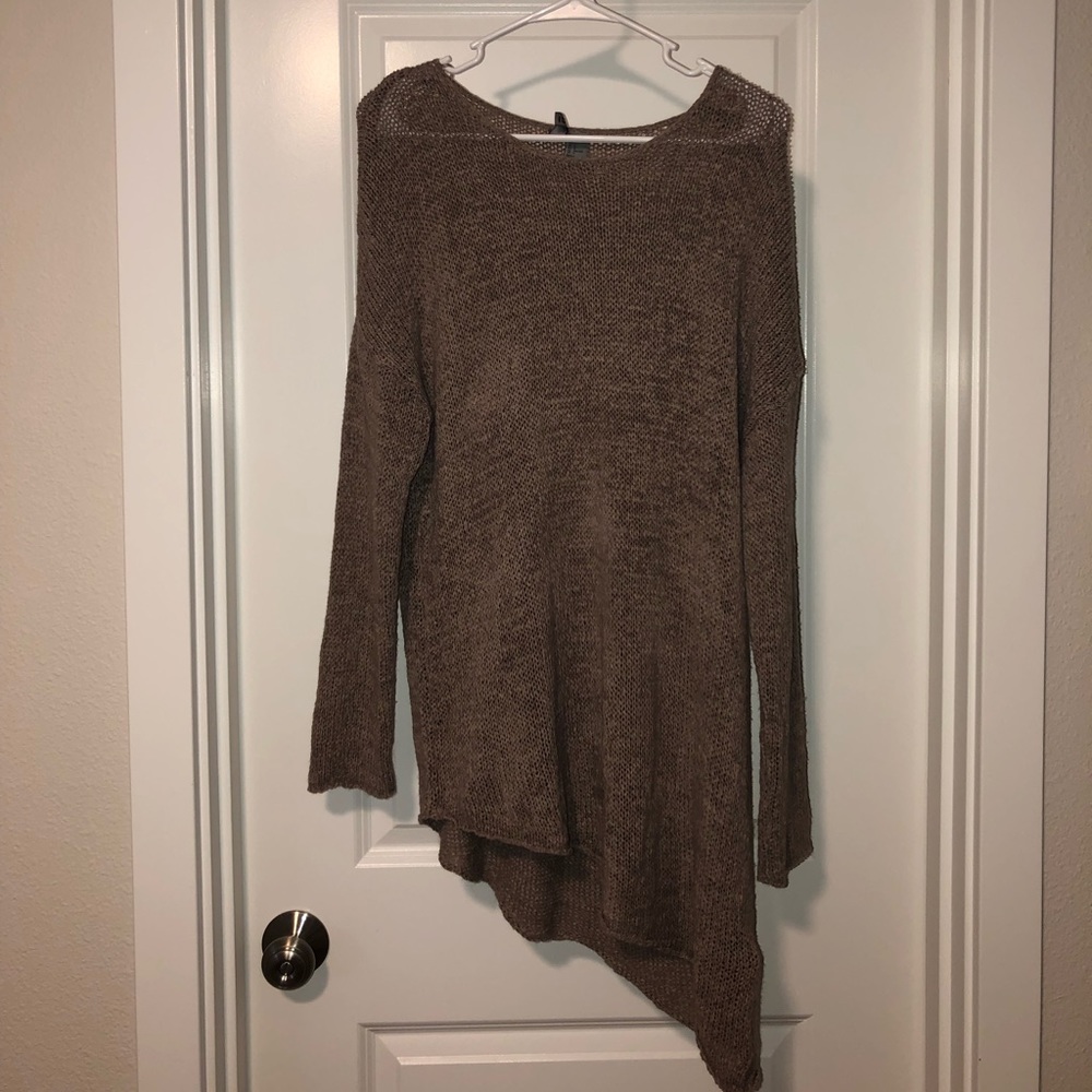 Brown Long Sweater